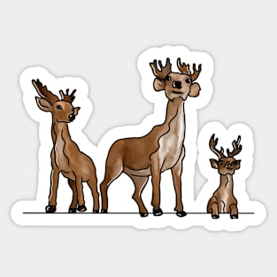 Forest love Sticker